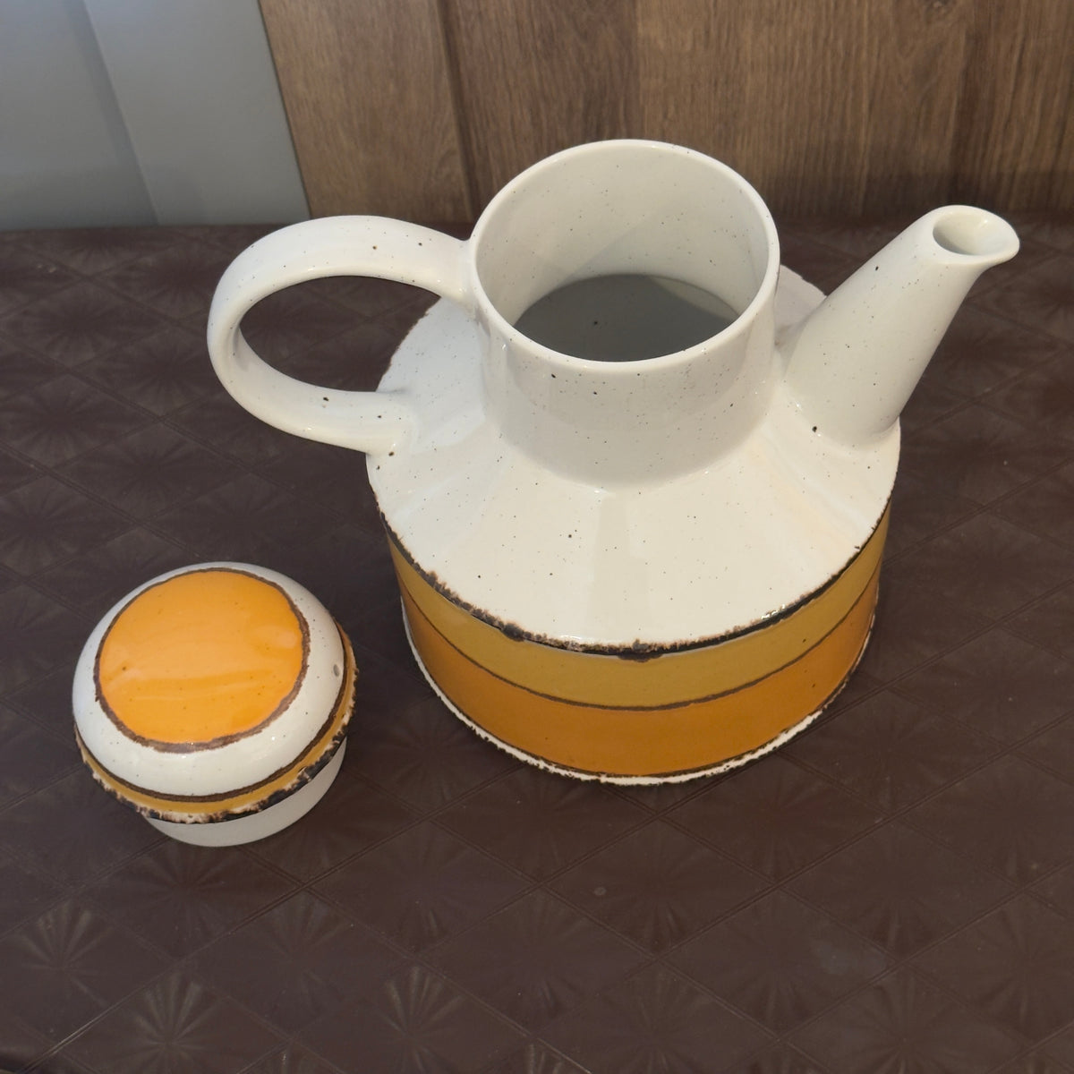 Vintage 1970s Midwinter Stonehenge Sun Coffee/Tea Pot England