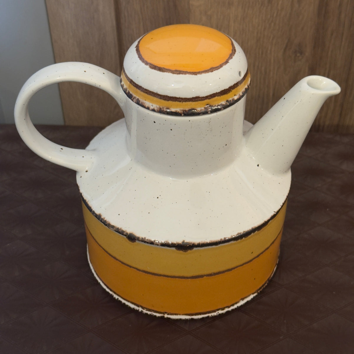 Vintage 1970s Midwinter Stonehenge Sun Coffee/Tea Pot England