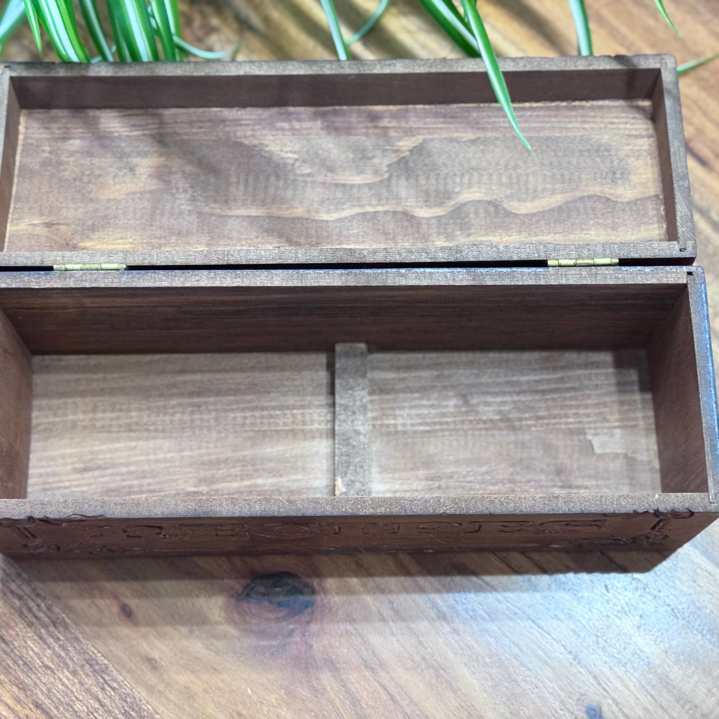 Wooden Recipes Box