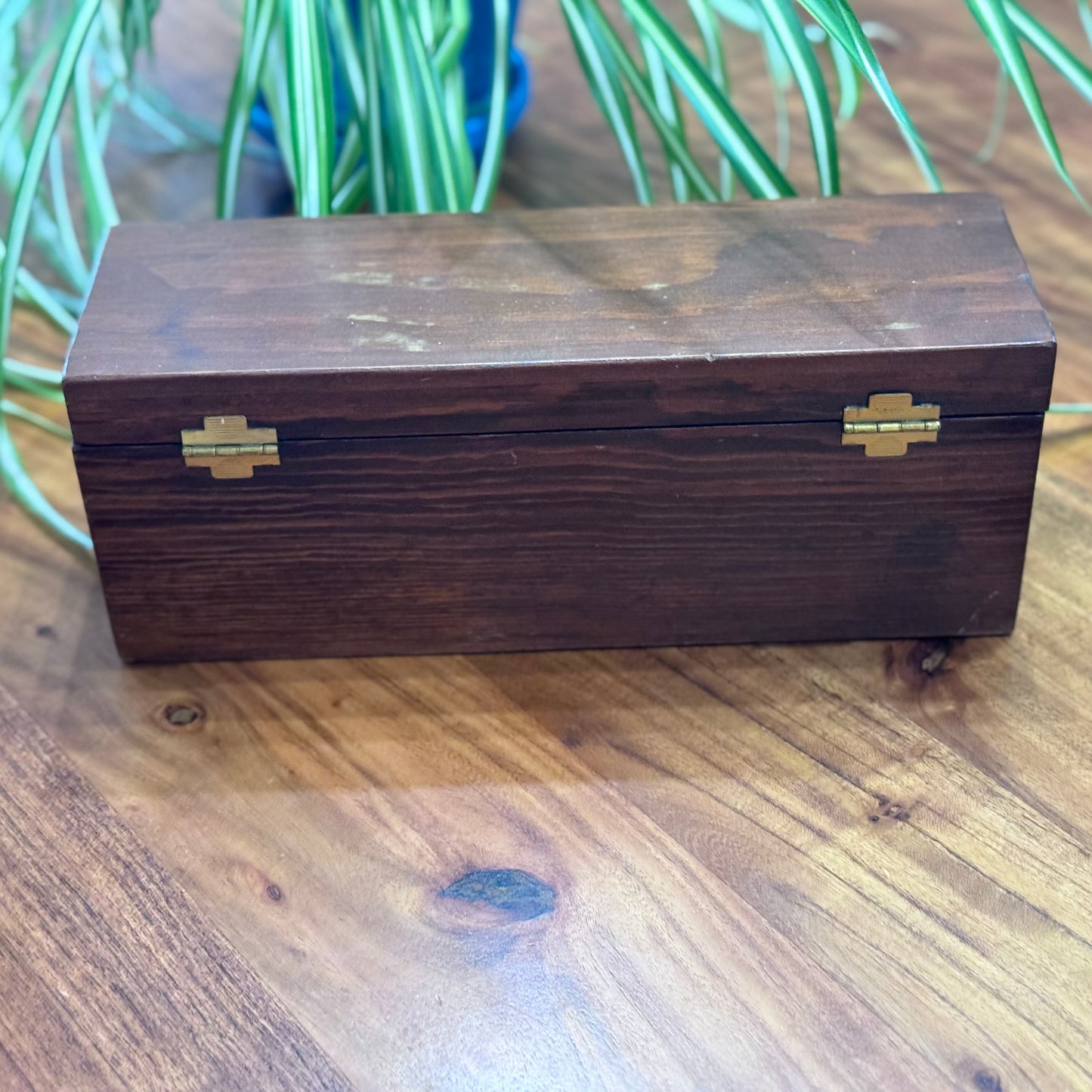Wooden Recipes Box