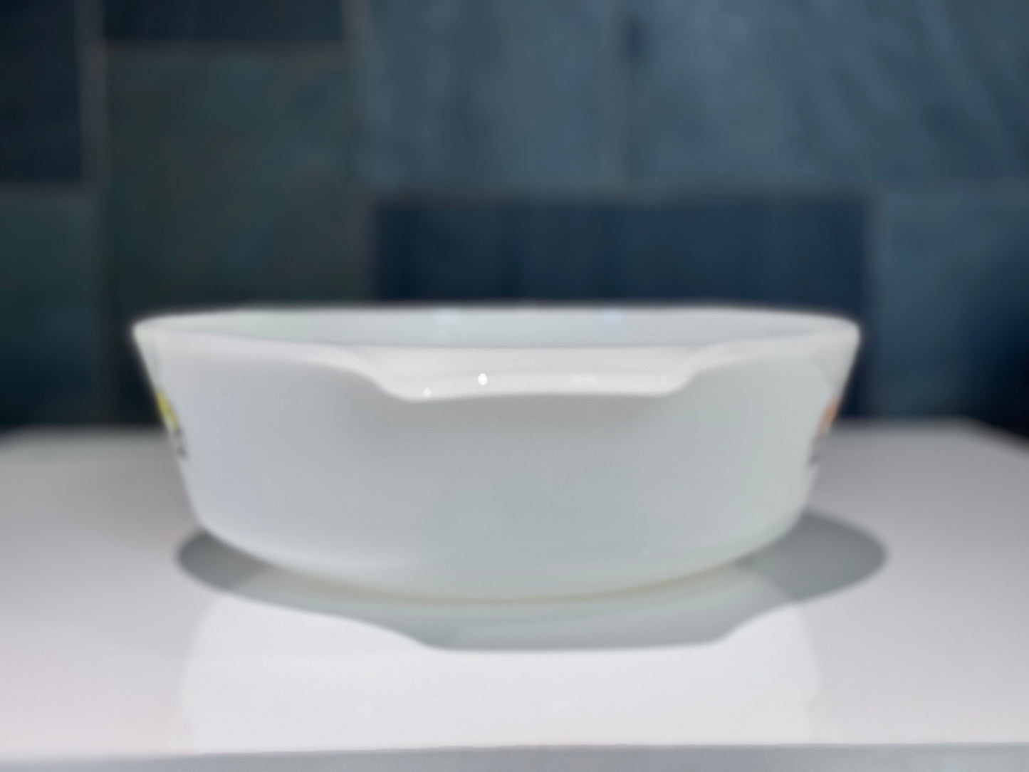 Anchor Hocking Fire-King "Summerfield" Round Casserole 1.5 QT