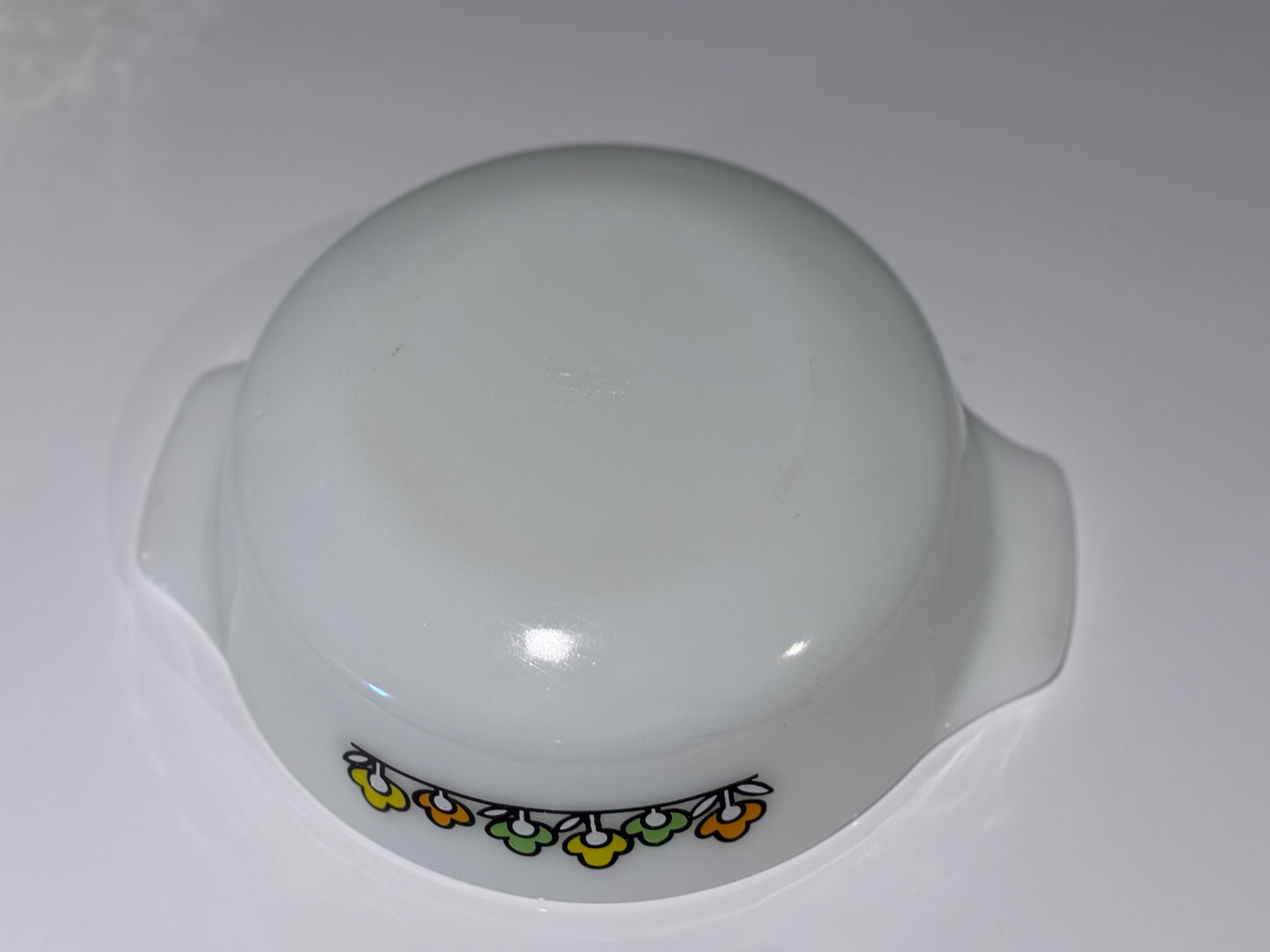 Anchor Hocking Fire-King "Summerfield" Round Casserole 1.5 QT