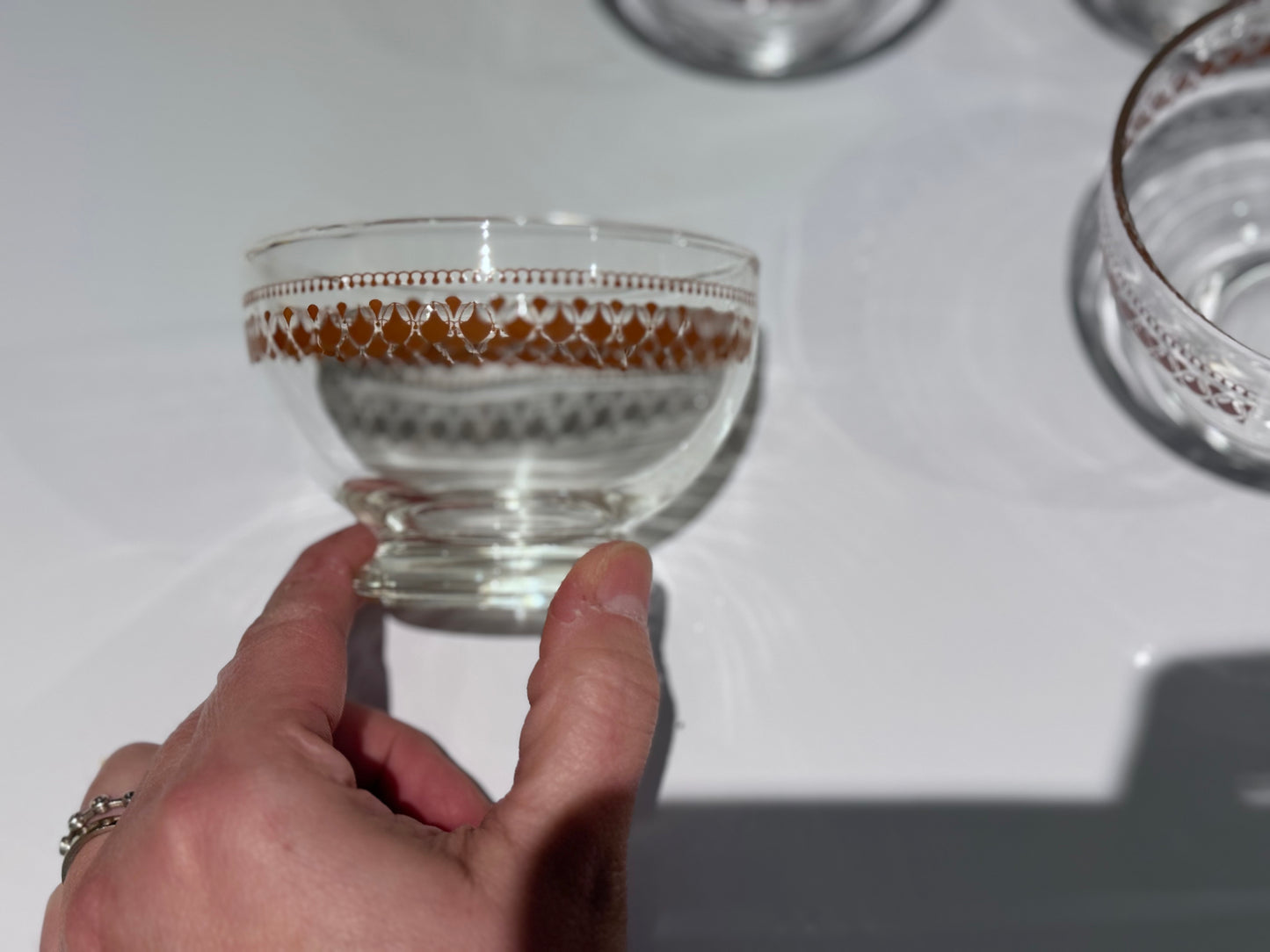 Dominion Glass Company Dessert Dishes
