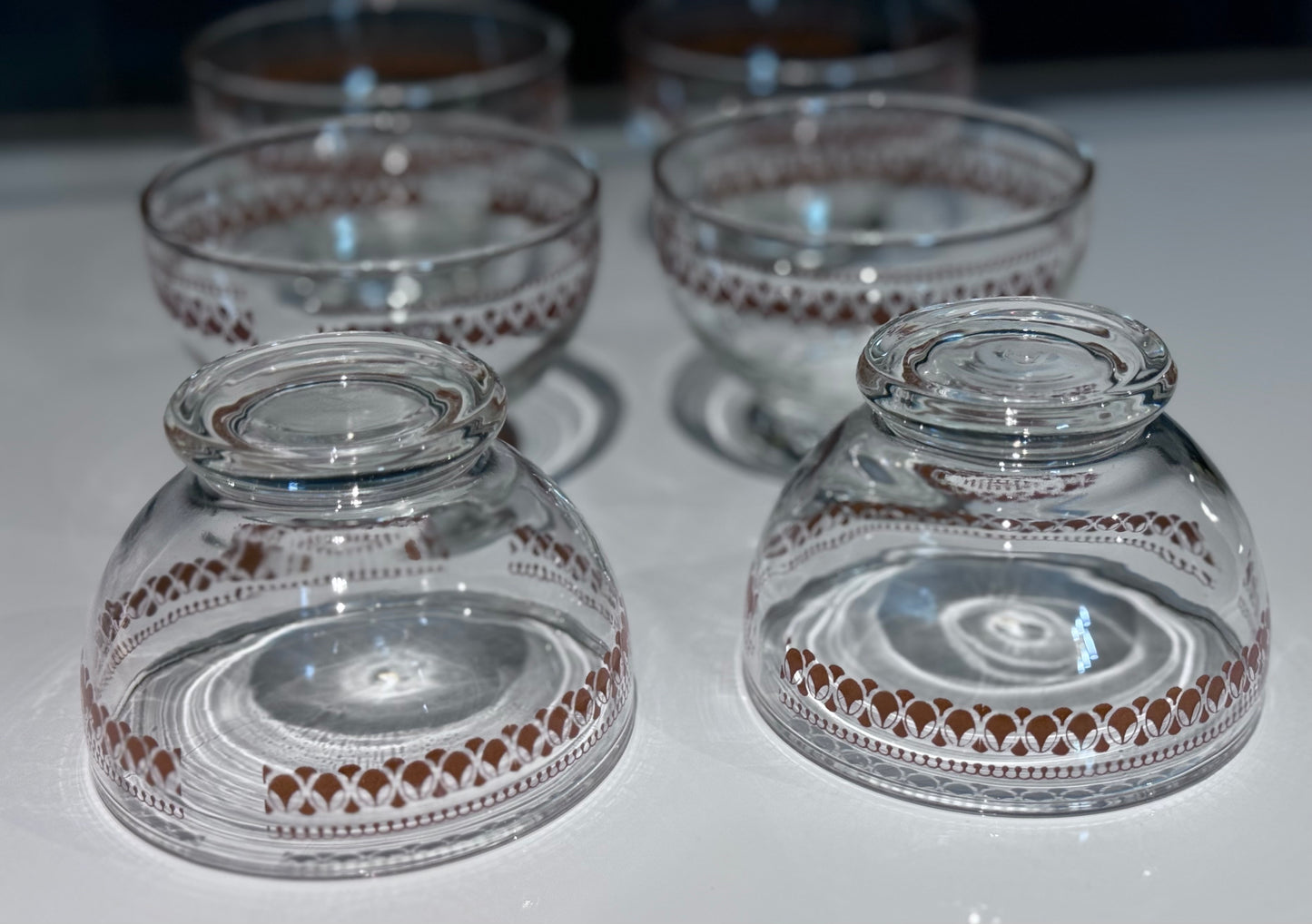 Dominion Glass Company Dessert Dishes