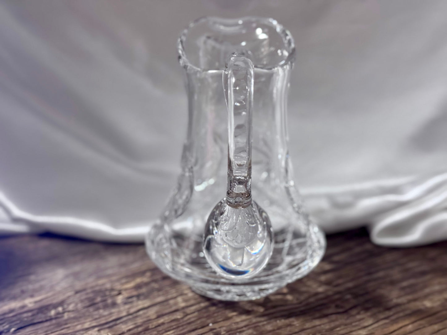 Pinwheel Crystal Water Pitcher
