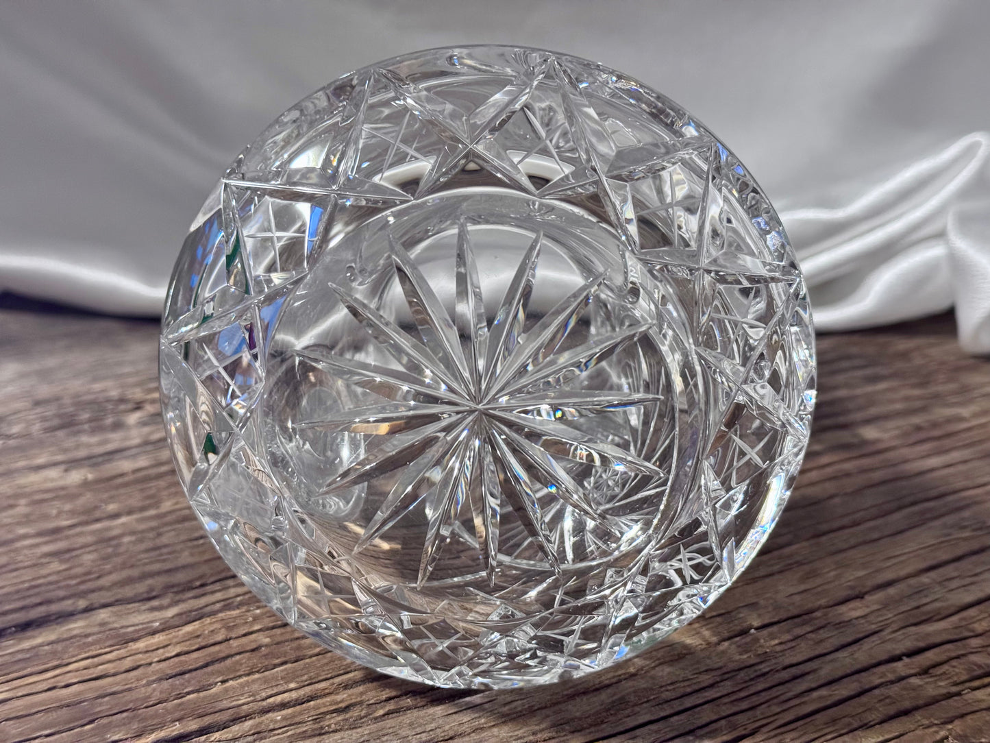 Pinwheel Crystal Water Pitcher
