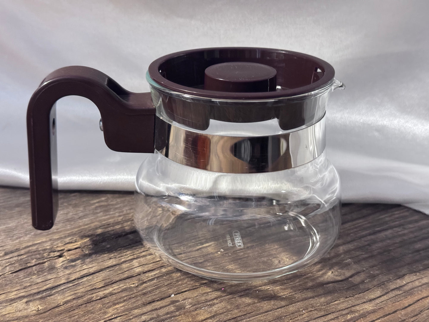 Small Pyrex Glass Drip Coffee Serving Pot