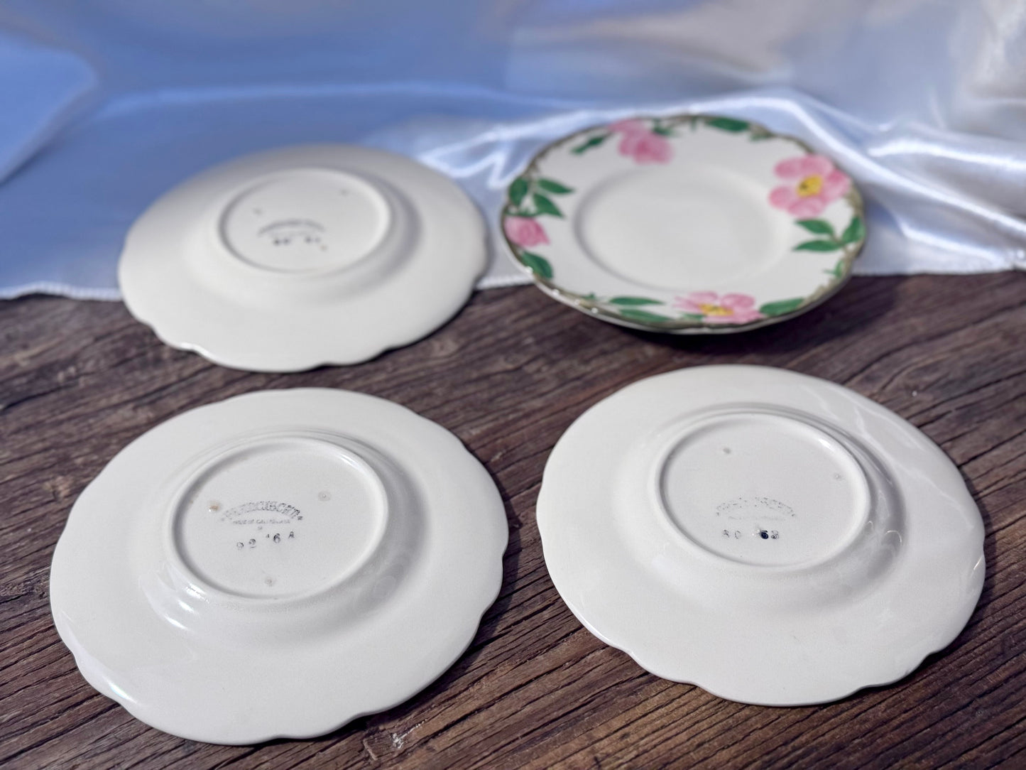 Fransiscan 'Desert Rose' Dessert/Bread & Butter Plates