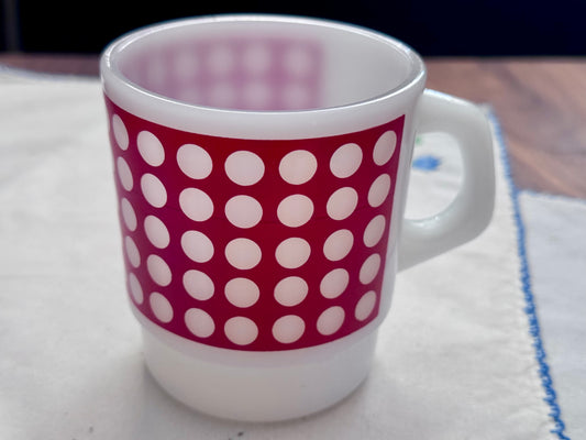 Red Polka Dot Termocrisa Mug