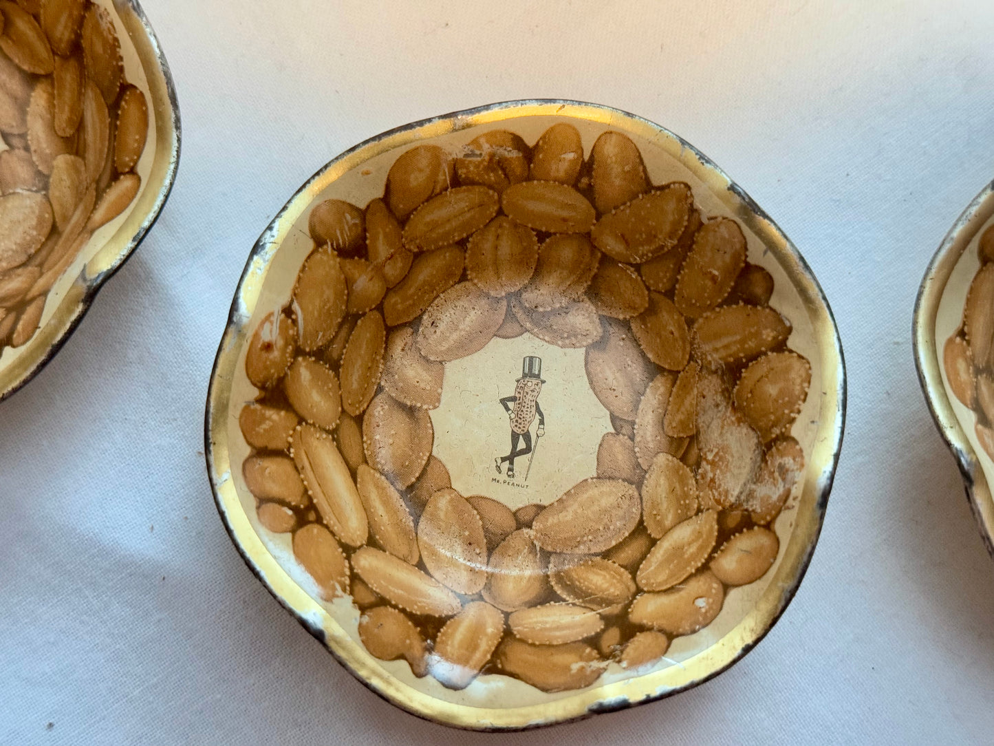 Mr. Peanut Metal Bowl Set