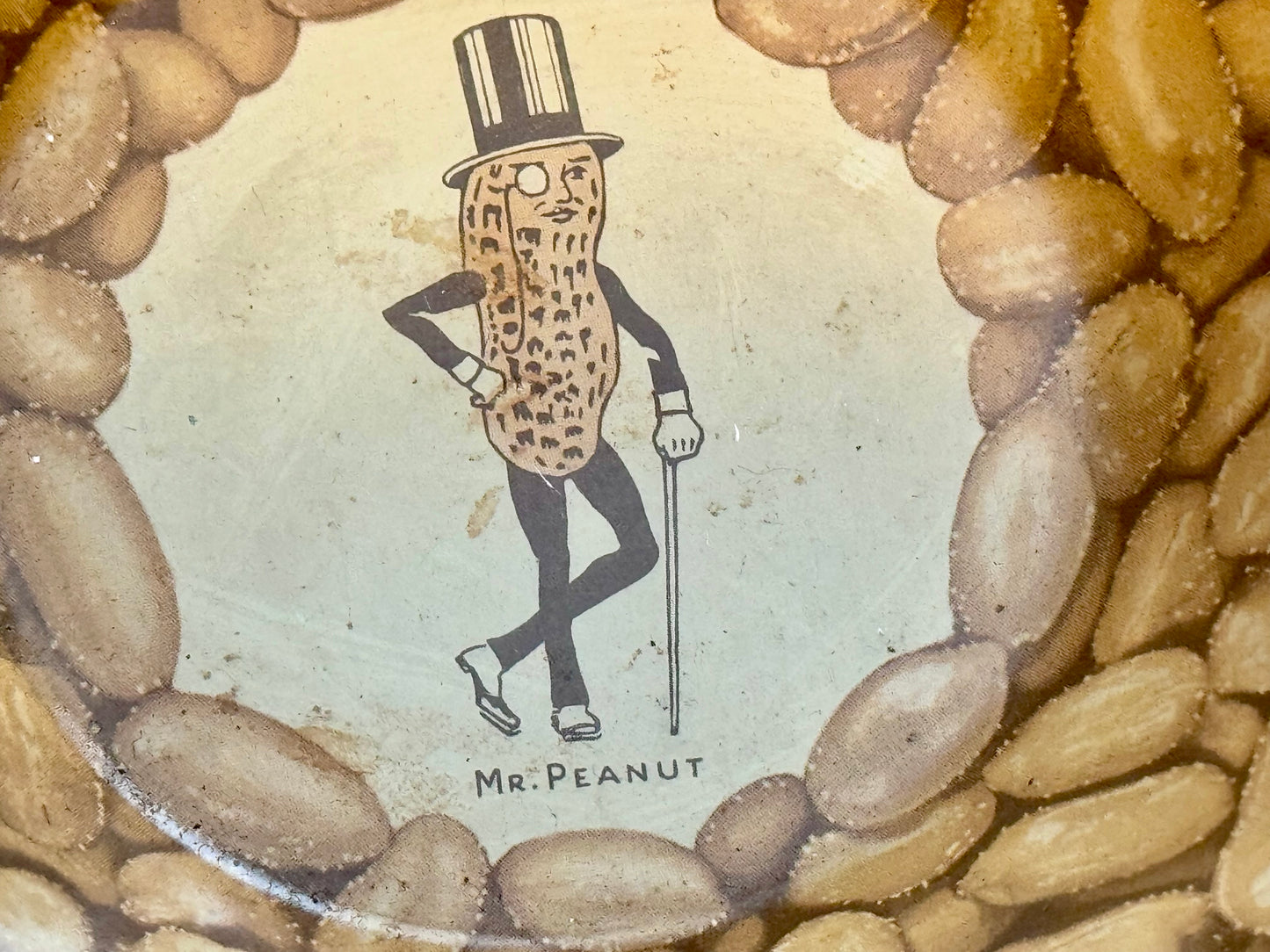 Mr. Peanut Metal Bowl Set