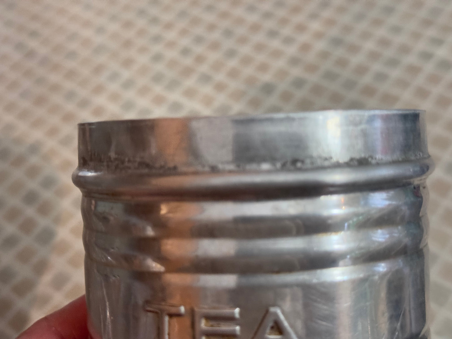 Nasco Italy Round Ribbed Aluminum Canister Set