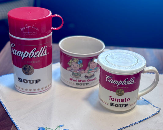 Campbell's Microwavable Plastic Soup Cup with Lid