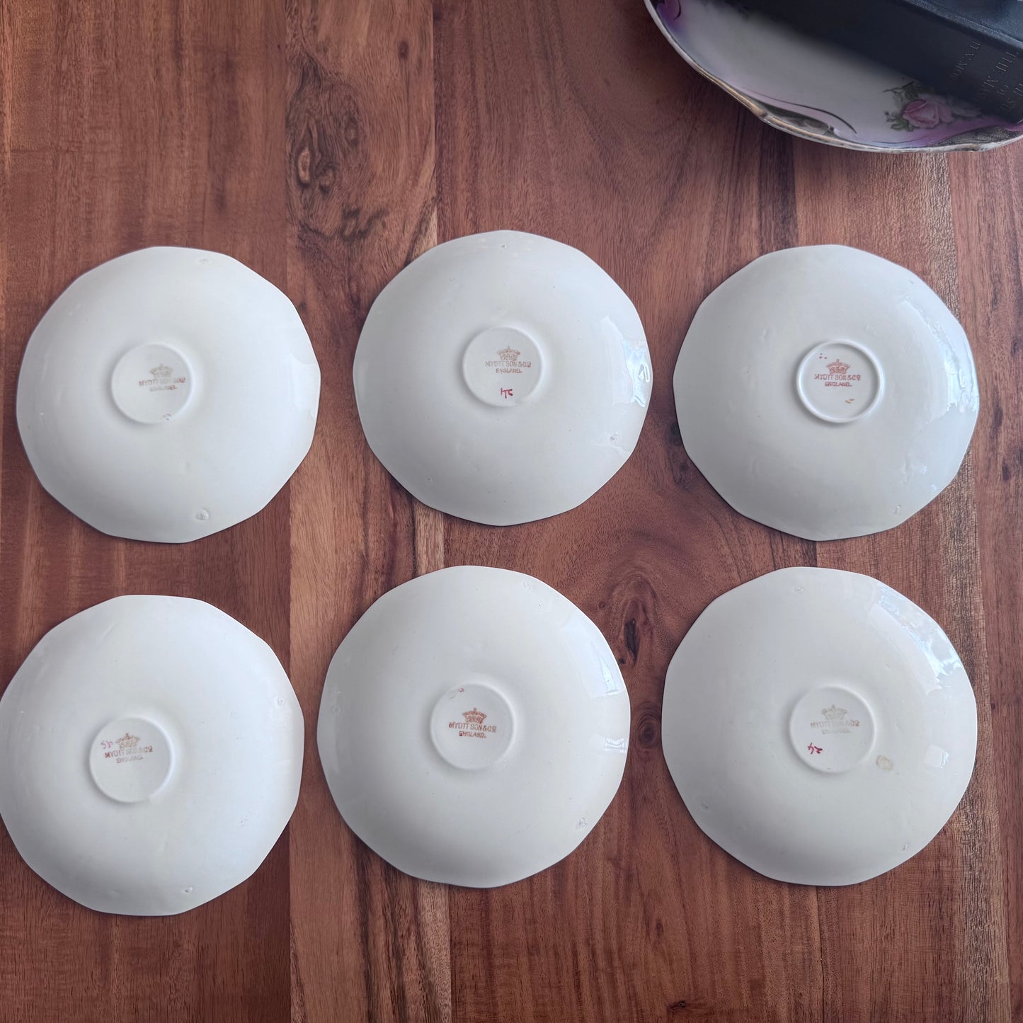 Myott 'Peerless' Tea Saucers