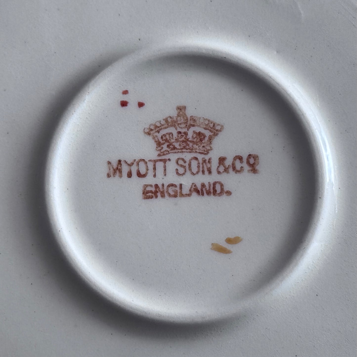 Myott 'Peerless' Tea Saucers