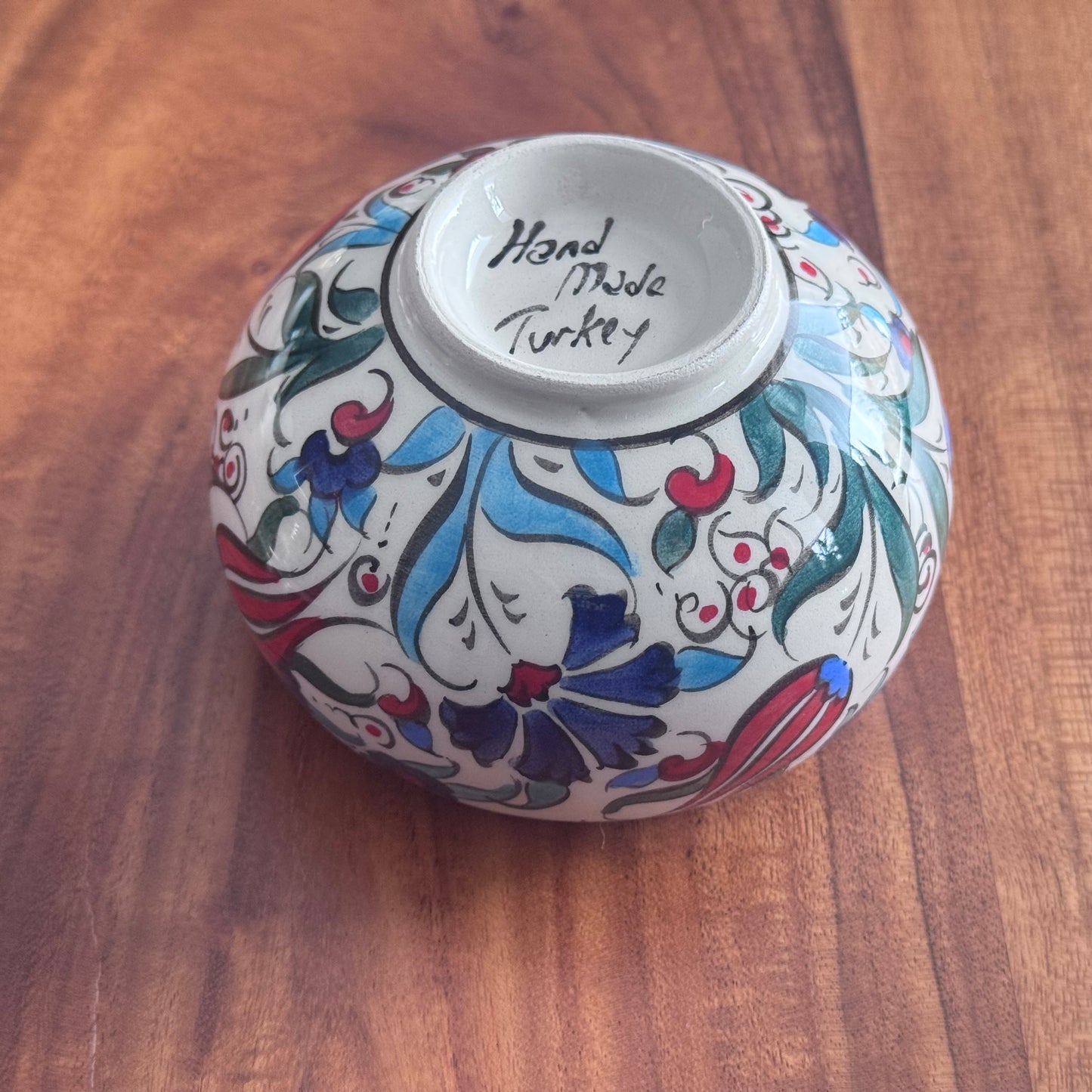 Turkish Kutahya Lidded Jar