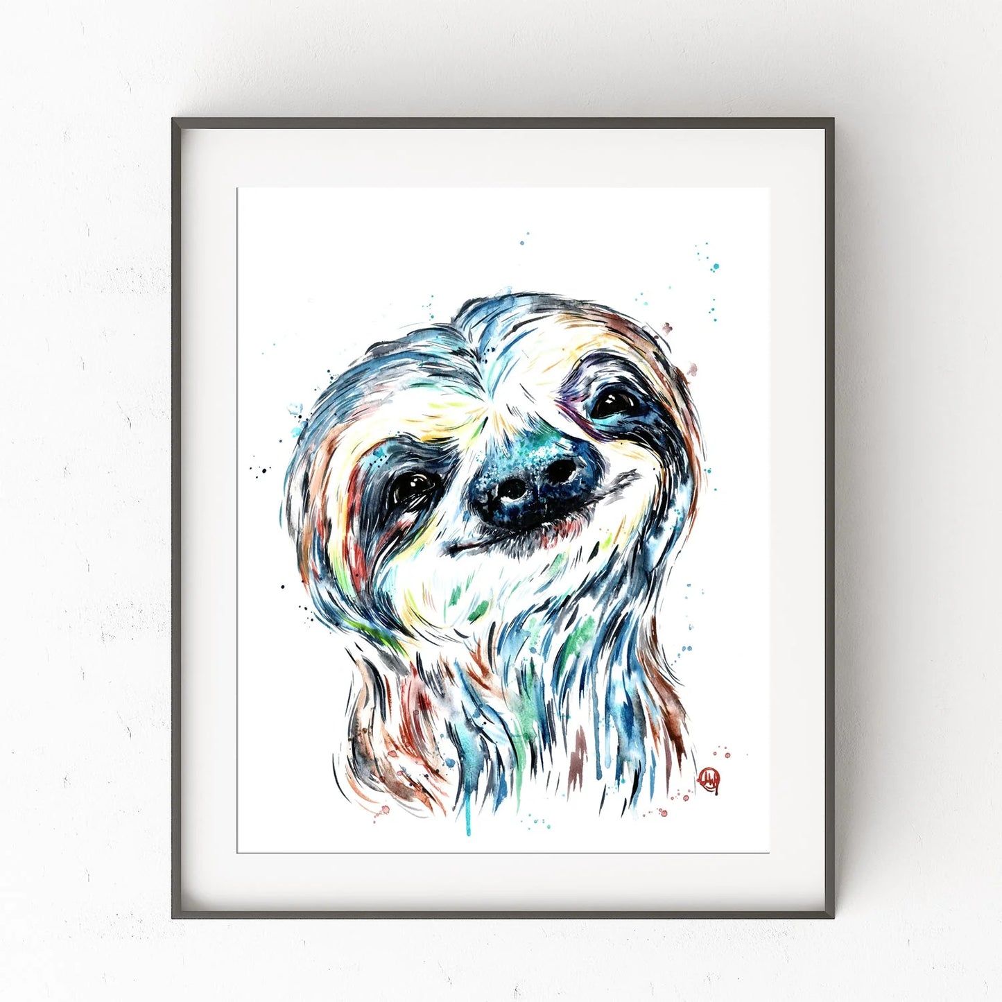 Sloth Sully Print