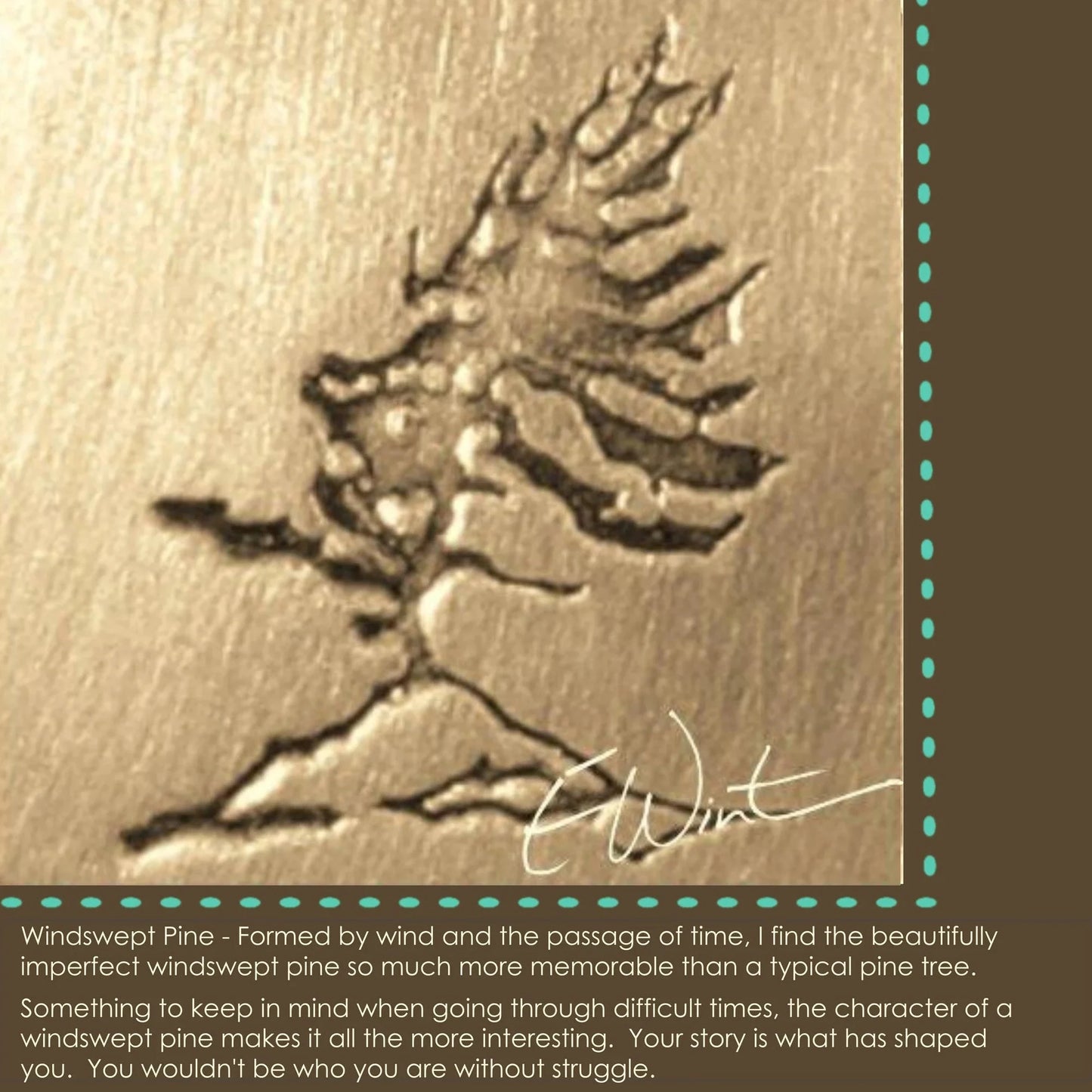 Windswept Pine Earrings