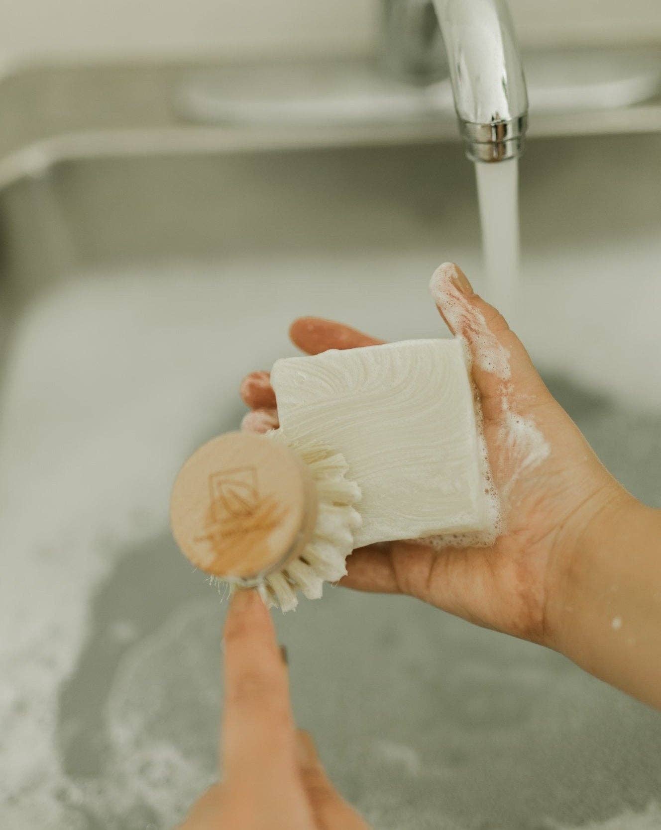 10x 'Bulk' Solid Dish Soap Bar | Bergamot + Lime, Zero Waste