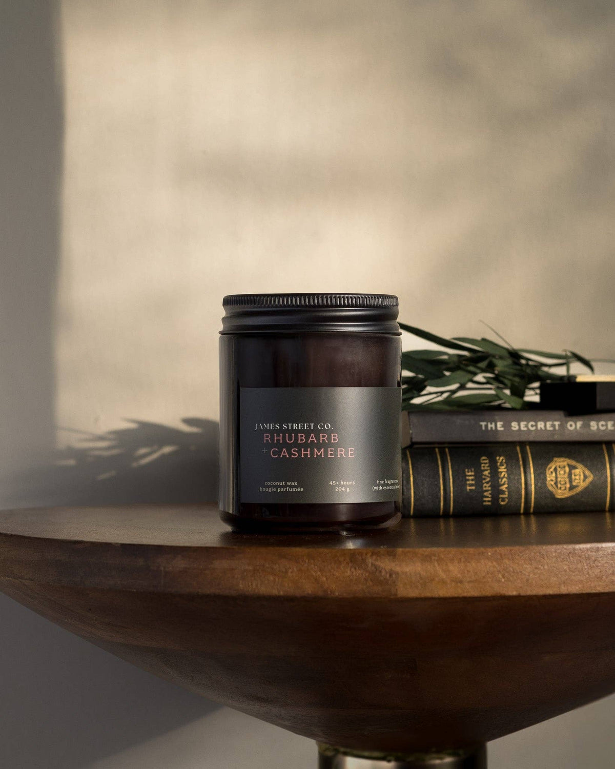 Rhubarb Cashmere Candle | Fresh, Fruit, Creamy: 8oz