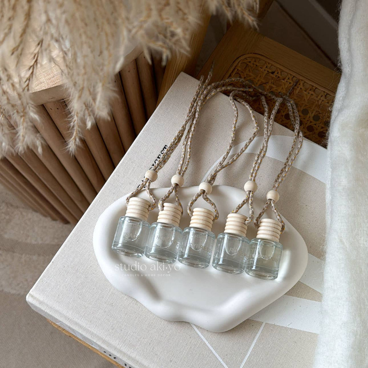 Lemon Coconut Vanilla Car Diffuser | Summer Car Freshie